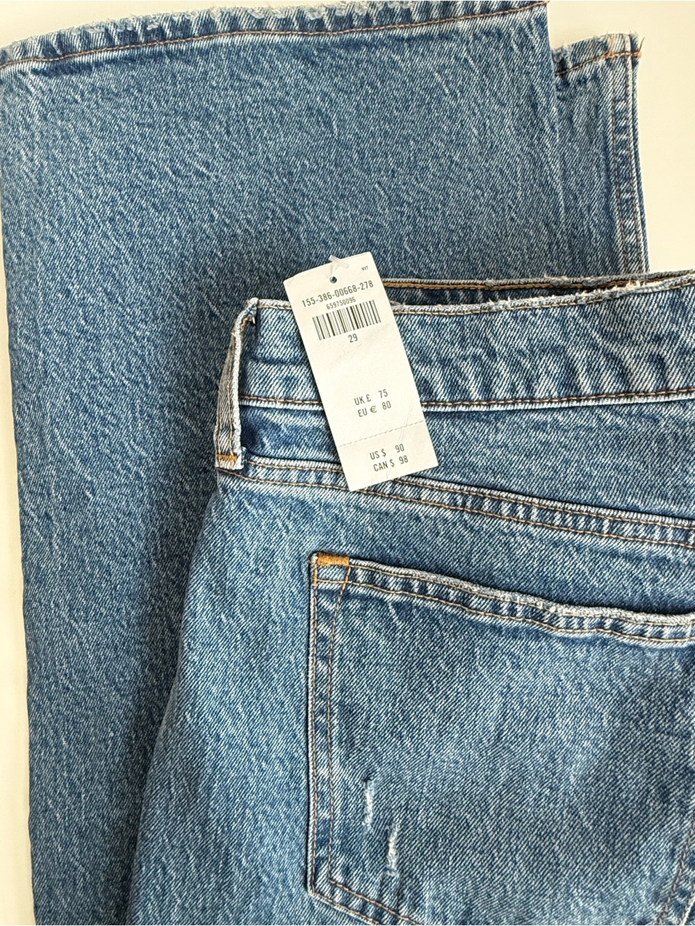 NWT Baggy Low Rise Abercrombie & Fitch Jeans Back to School - Picture 11 of 11